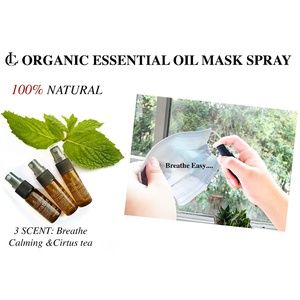 TRIO PACK ORGANIC ESSENTIAL OIL MASK SPRAY